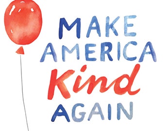 Make America Kind Again : Bumper Sticker