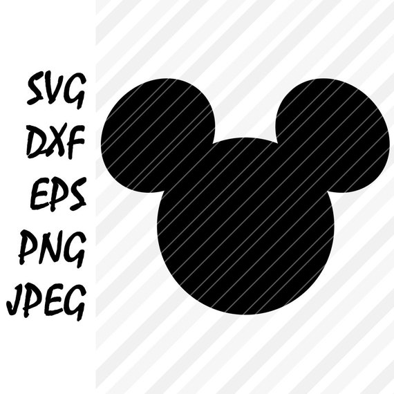 Download Mickey Mouse SVG DXF Eps Png Vector Cuttable File Cricut Cameo