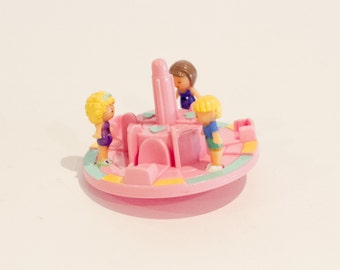 1993 - Complete - Vintage Polly Pocket - Merry-Go-Round Pals (Bluebird Toys)