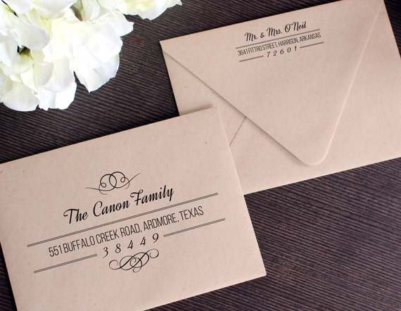 wedding envelope address word template printable fancy