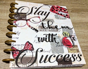 Custom Planner Cover, Happy Planner Cover, Fashion Planner, MAMBI Planner Cover, 2017 Planner Insert, Planner Accessories, Planner Dashboard