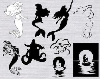 Free Free 114 Little Mermaid Svgs SVG PNG EPS DXF File