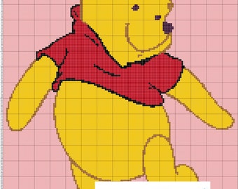 Winnie the pooh crochet pattern | Etsy