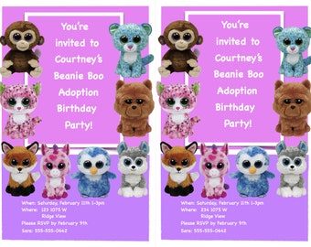 Beanie boo birthday | Etsy