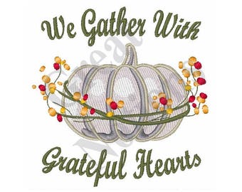 Thanksgiving - Machine Embroidery Design