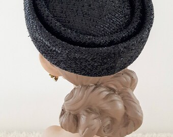 Vintage 1960's Lilly Dache Pillbox Hat | Lilly Dache Young Modes Hat | Vintage 1960's Hat | Vintage Pillbox Hat | Vintage Hat |
