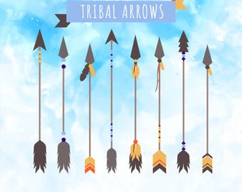 Boho Arrow Clipart | Mandala Arrow File | Tribal Arrow SVG File | Boho Arrows SVG | Boho Arrows Clipart | Arrow Vector | Arrow Cricut File