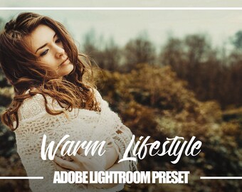 Adobe Lightroom Warm Lifestyle Premium Preset for Lightroom 4,5,6 and CC