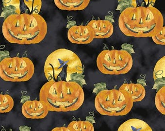 Windham Fabrics Fright Night Whistler Studios 33658 -- 1/2 yard increments