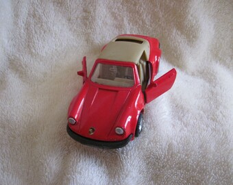 Vintage Die-Cast Porsche 1/36 scale Toy Car