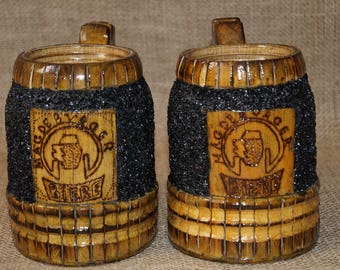 Beer mug Wooden beer mug Handmade Gifts for men Custom mug Groomsmen mug Beer stein Best man Mens gift Groom gift Birthday gift Beer pub