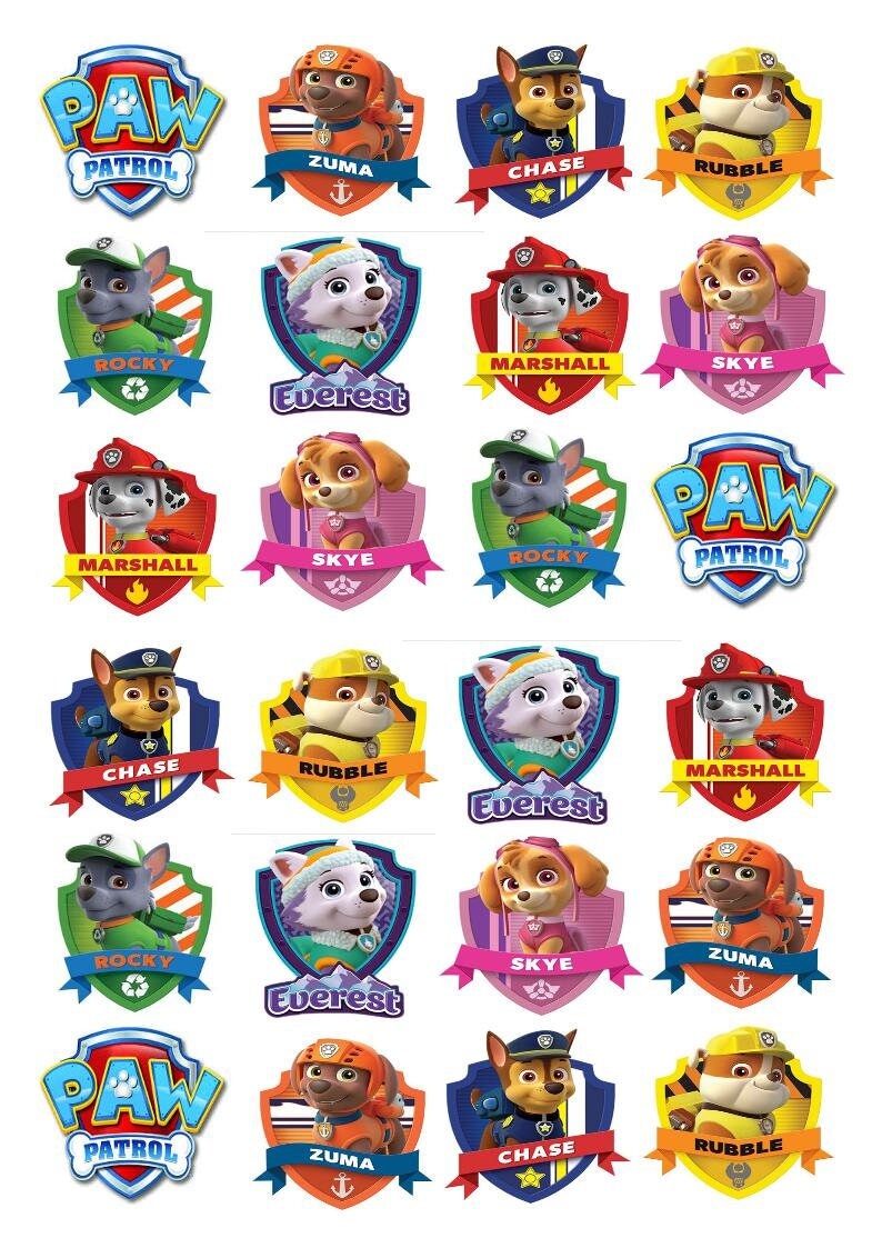 Paw Patrol Characters Names Paw Patrol Characters Names