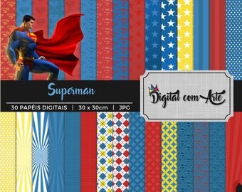 Superman Digital Paper