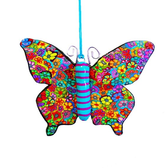 Modern Butterfly butterfly Wall Decor Butterfly art by MIRAKRIS