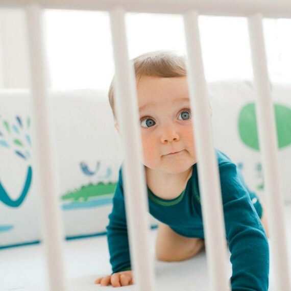 crib bumper JUICY JUNGLE