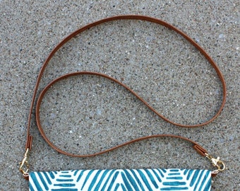 ADD A CROSSBODY STRAP to any Foldover Clutch in my shop