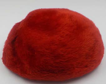 VINTAGE TAM Style Hat - Red - Hat - Made in Italy