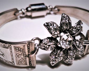 Hand Made Silverware Bracelet