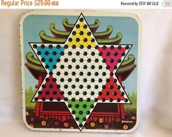 vintage chinese checkers board