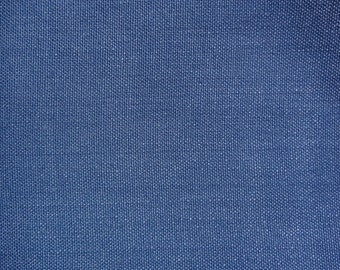 Blue linen fabric | Etsy