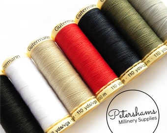 Gutermann 7 Spool Set (100m each) Polyester Sew-All Thread