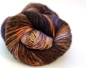 Hand Dyed Yarn - Superwash Merino, Worsted Weight