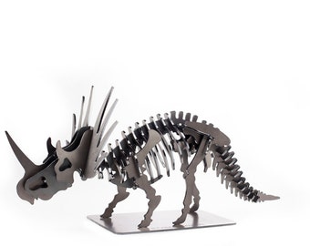 metal triceratops