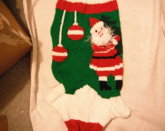 Santa Christmas stocking