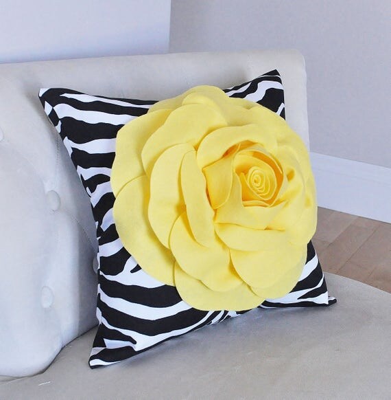 Throw Pillow Covers Zebra Pillow Animal Pillow cover Animal