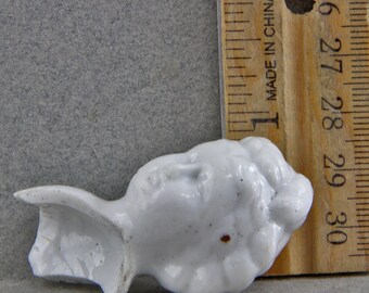 Vintage German 1840-1870, Biedermeier Doll Head for Altered Art Doll Making Art Doll