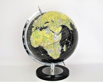 SALE - Vintage World Globe - Rand McNally - Scarce