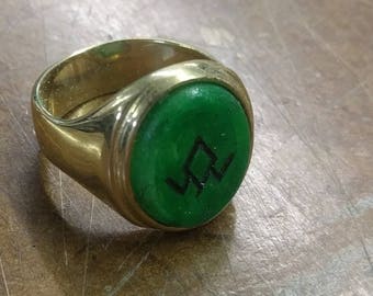 Twin Peaks Fire Walk With Me Black Lodge Ring Perfect Replica
