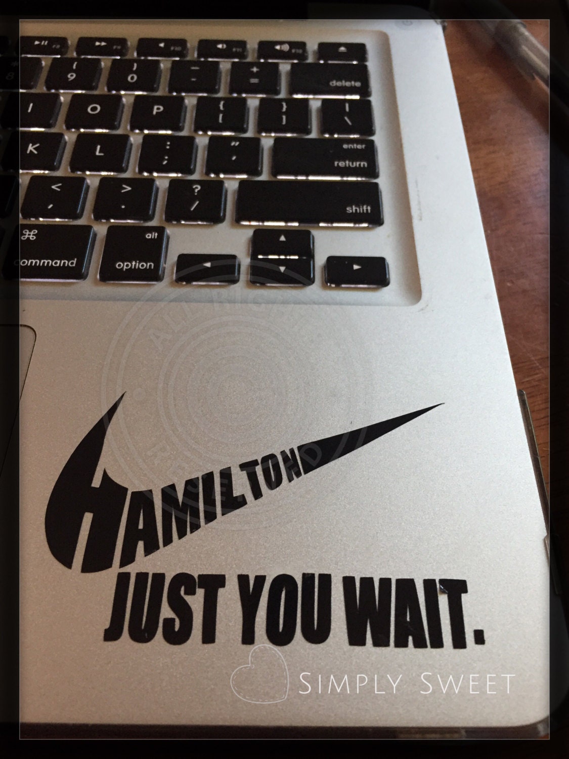 Hamilton Inspired Decals