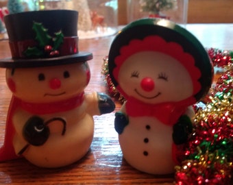 Items similar to Mr and Mrs Snowman PDF Crochet Pattern UK Terminology