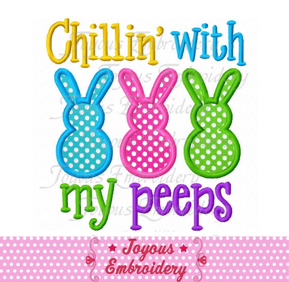 Download Instant Download Easter Chillin' with my peeps Bunny