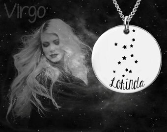 Virgo Zodiac Necklace | Virgo Necklace | Astrology Necklace | Personalized Gifts | Korena Loves