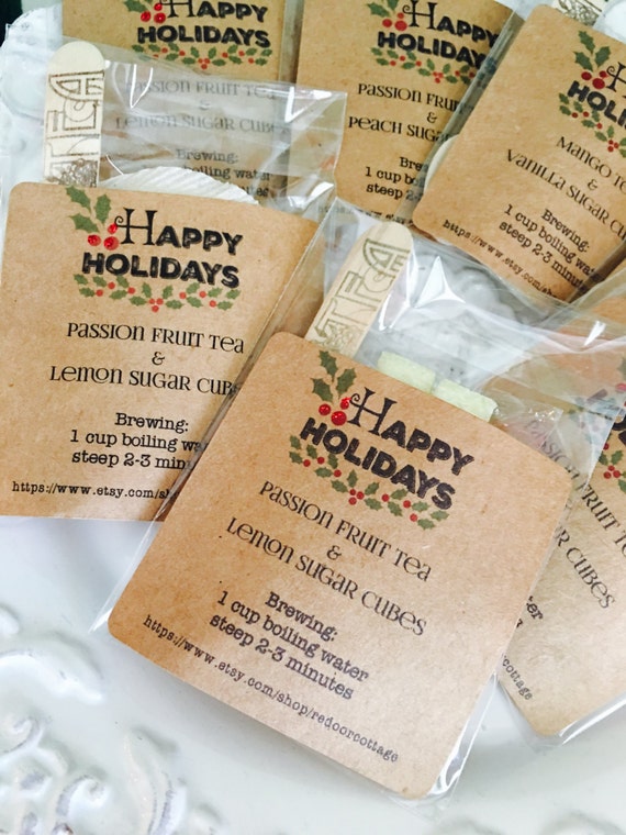 christmas tea favors christmas tea favors