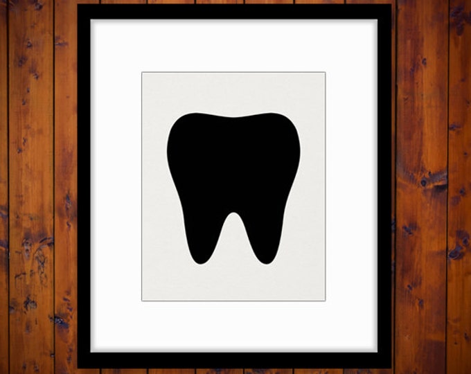 Printable Image Tooth Download Tooth Icon Graphic Dental Dentist Toothcare Digital Antique Clip Art Jpg Png Eps HQ 300dpi No.4409