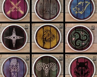Skyrim Shield Full Set of 9 or Mix and Match