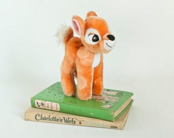 vintage stuffed deer