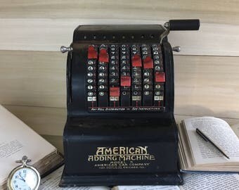 Antique American Adding Machine