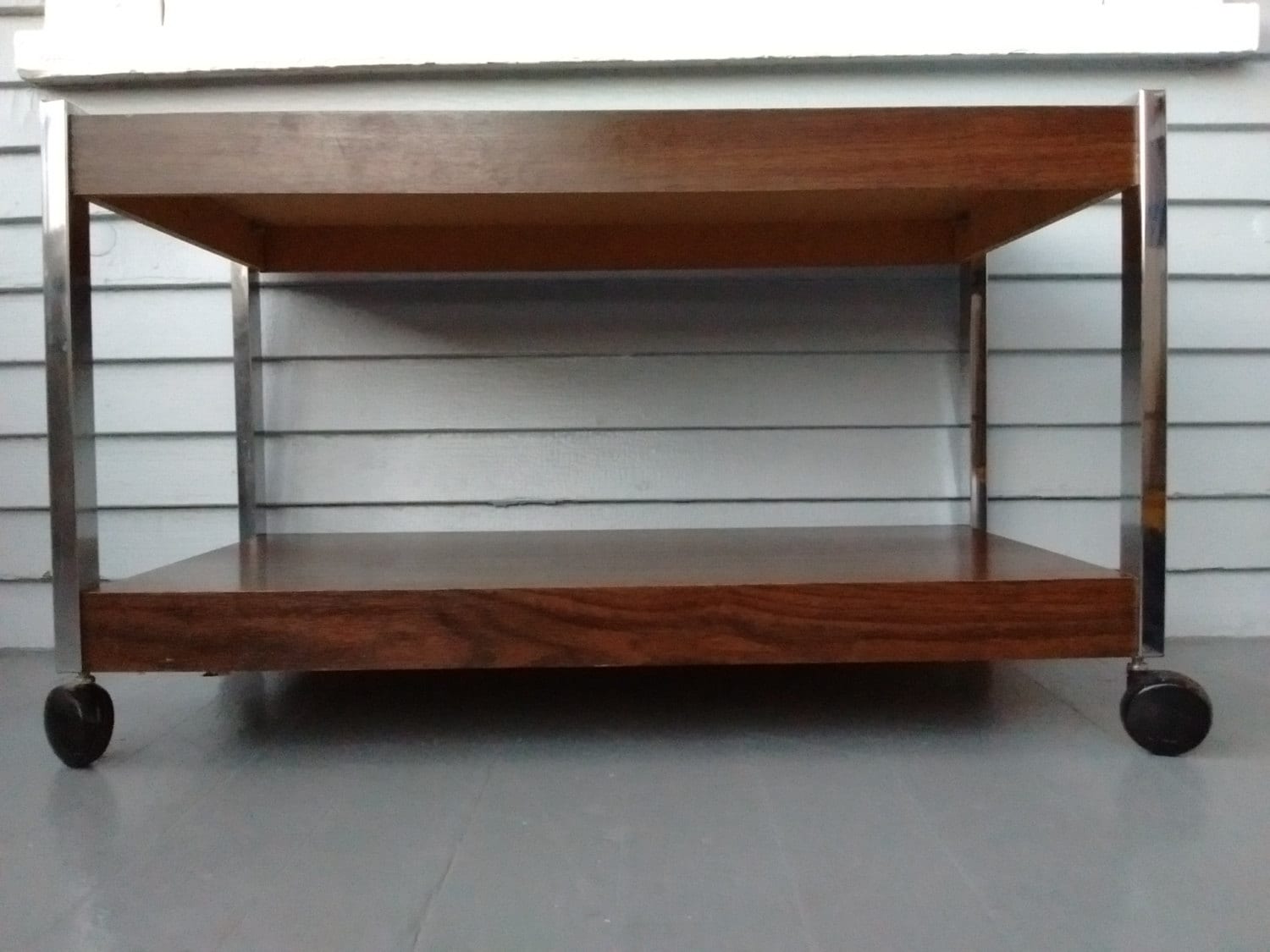 Vintage, Mid Century, Rolling Cart, TV Cart, Television Cart, TV Stand