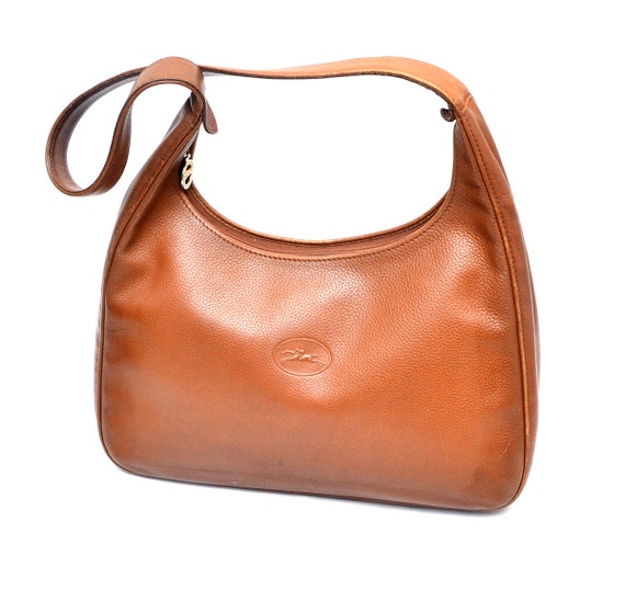 Authentic Longchamp Leather Shoulder Bag Hobo By Mysunnystore 2838