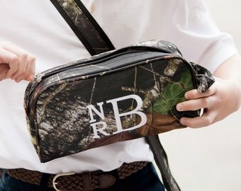 Camo Personalized Mens Toiletry Bag Monogrammed Dopp Kit Monogrammed Toiletry Bag for Men - Camouflage Travel Bag