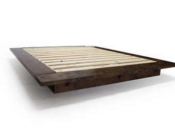 Modern Floating Platform Bed Frame