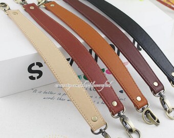 Purse handle shoulder bag handle purse strap bag leather strap purse leather strap bag handle 1 pc leather with bronze clasp handle