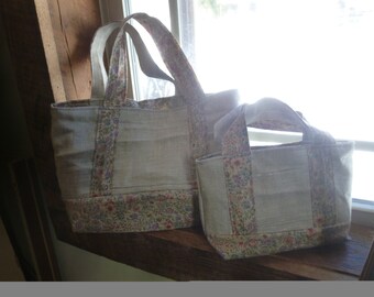 large totes, reversible and pockets! :D