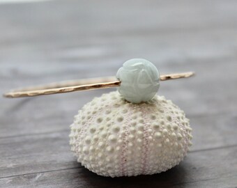 Carved Jade Bangle