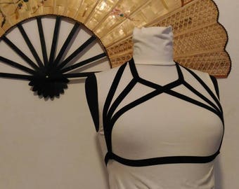 Harness Black Elastic