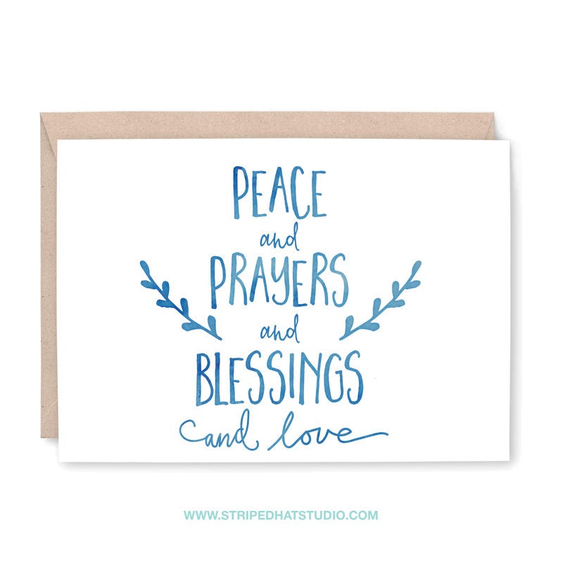 Sympathy Card Thinking of you card Sorry for your loss